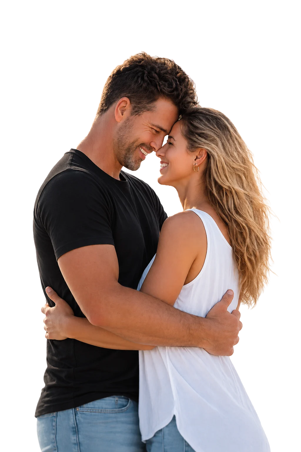 Couple embracing — sexual health